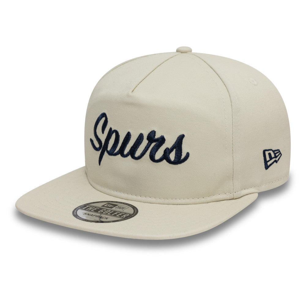 Tottenham Hotspur FC Hat - Lilywhite Ivory EPL Golfer Snapback Cap - New Era